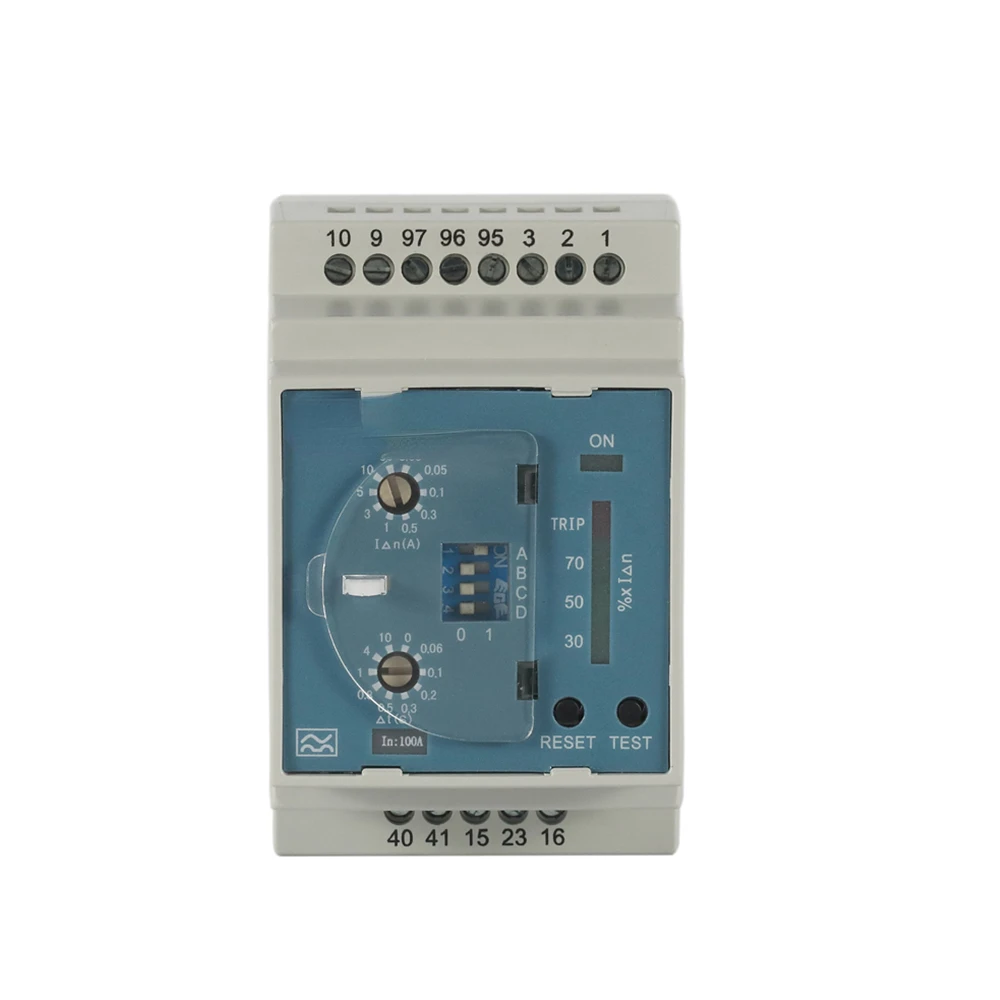 

residual current relay protection relay earth leakage current protection alarm relay