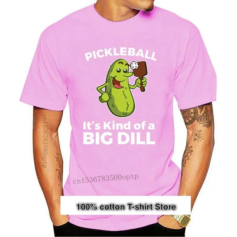 

Camiseta con estampado de Pickleball para hombre, camisa de talla grande 3xl, Normal, Fitness, divertida, Primavera, novedad