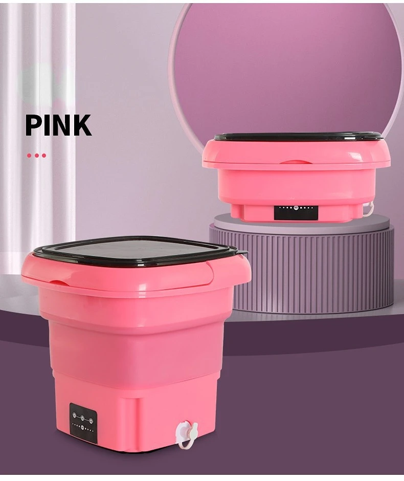 

Новинка 2023, Складная Стиральная машина, интеллектуальное ведро для стирки, нижнее белье, носки, удобная маленькая стиральная машина для помещений