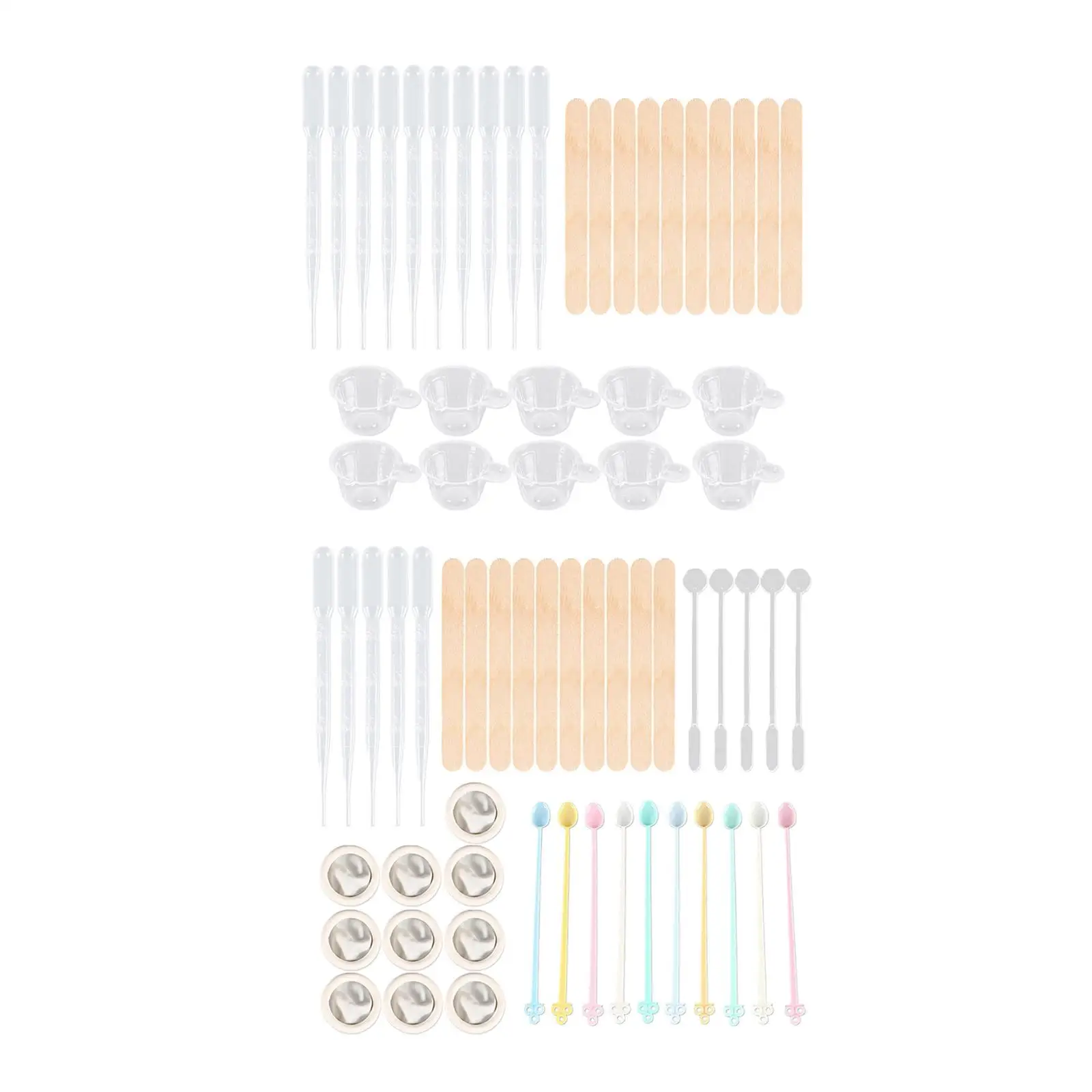 

Reusable Epoxy Resin Casting Tools Kit Dropper Wood Sticks for DIY Crafts