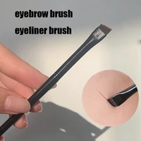 super thin eyebrow eyeliner brush bevel eyeliner brush sharp angle thin eye lining eyebrow brushes cosmetic beauty make up tool