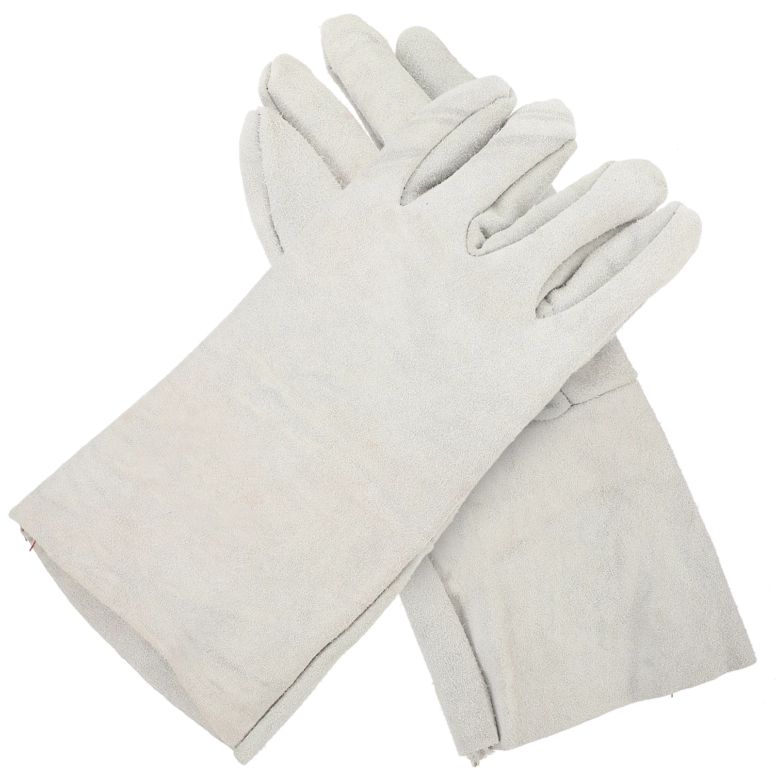 

Bite Resistant Gloves Gauntlet Dog Chewing Gloves Protection Grabbing Reptile Gloves Cowhide Pet Washing Gloves Work