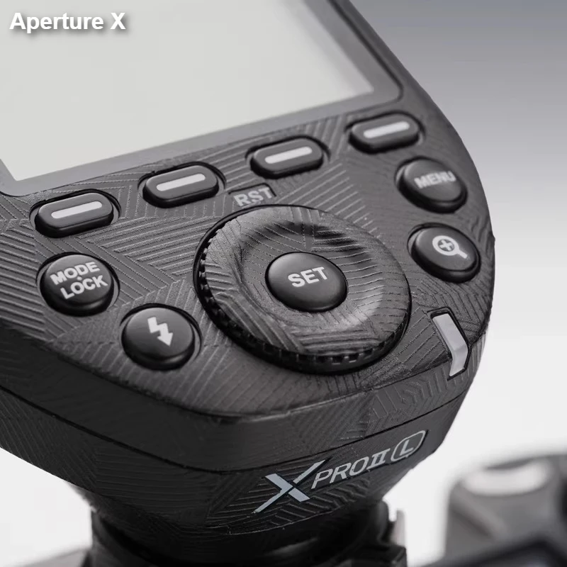 Фото Наклейка-скин для фотовспышки Godox XproII (XPROII-L/C/N/S) TTL, защитная пленка для передатчика Godox X Pro II №4