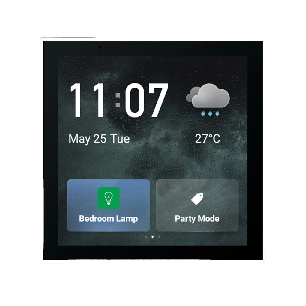 

Tuya Bedroom Touch Screen Control Panel Home Intelligent Scenes Central Controller Multifunctional Wall Mounted Controllers