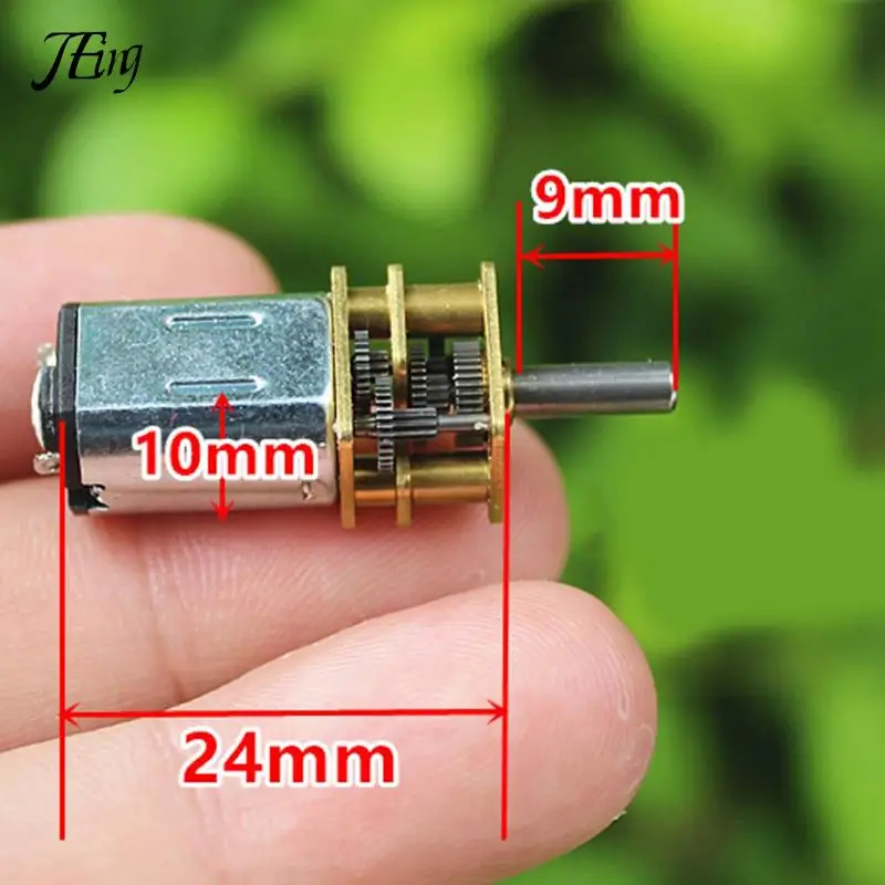 Высококачественная фотомагнитола 5 в 28 об/мин, редуктор медленной скорости Micro Mini N20, полностью Металлическая фотомагнитола, самодельный робот-автомобиль