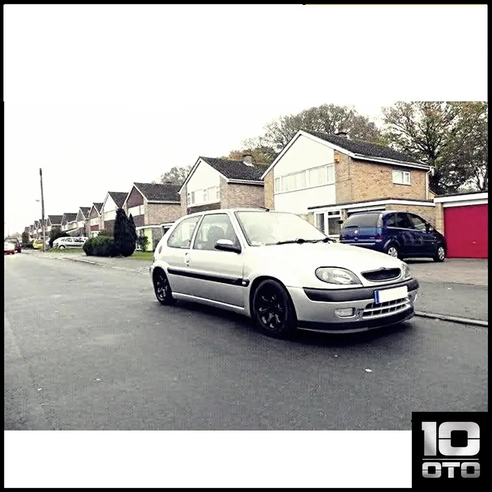 3 шт. передний спойлер для Citroen SAXO 1996-2004 CUPRA R