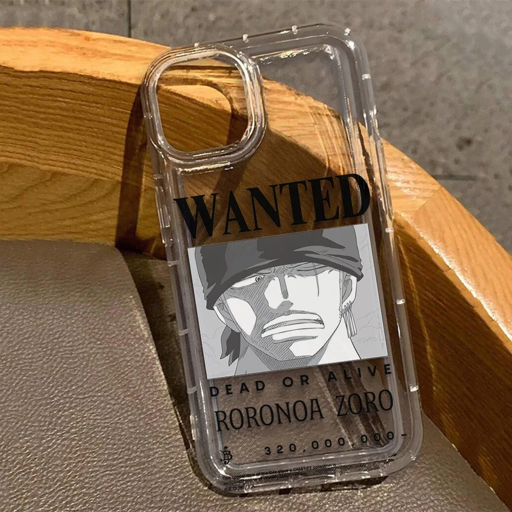 Чехол для телефона с изображением Луффи из аниме One Piece для iPhone 17, 17e, 16e, 16, 15, 14, 13, 12, 11 Pro Max, 7, 8 Plus, X, XR, XS Max, прозрачная задняя крышка с воздушной подушкой (art.: 3920d9f560d71) - 3920d9f560d71
