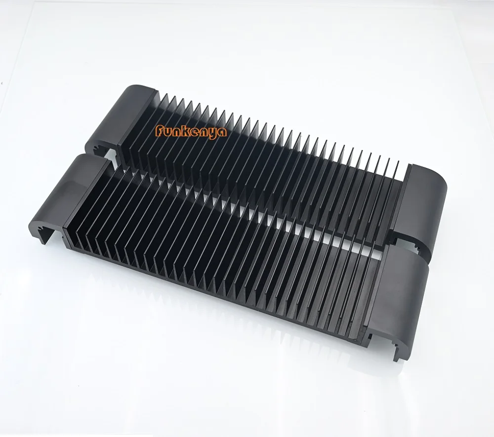 Анодированный круглый угловой корпус W430 H104 D390mm DIY