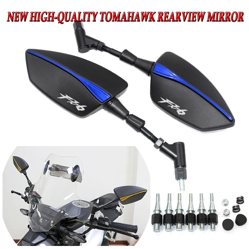 Универсальные боковые зеркала для мотоциклов YAMAHA FZ6 FZ6S FZ6N Fazer заднего вида