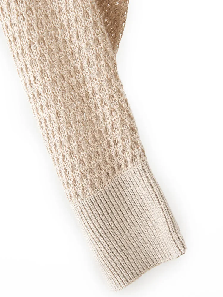 Весенняя ажурная шаль из натурального шелка и кашемира с рукавами женская