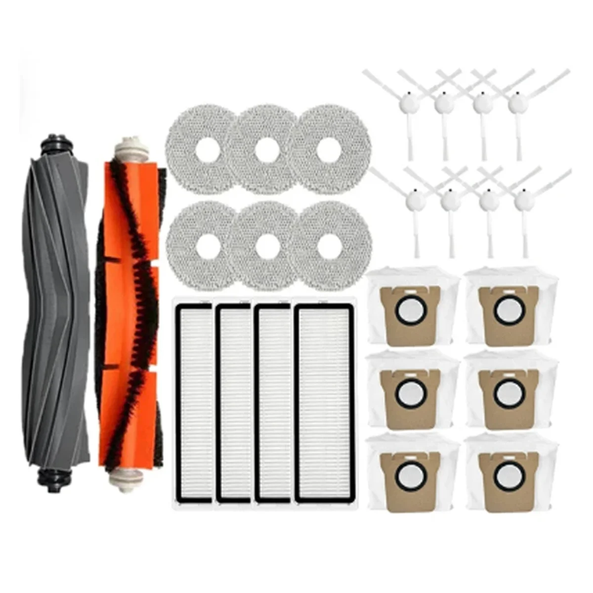 A17G для XIAOMI Mijia Omni 1S B101CN B116 X10+ Dreame L10S Ultra/S10 Pro Основная боковая щетка Hepa-фильтр Мешки