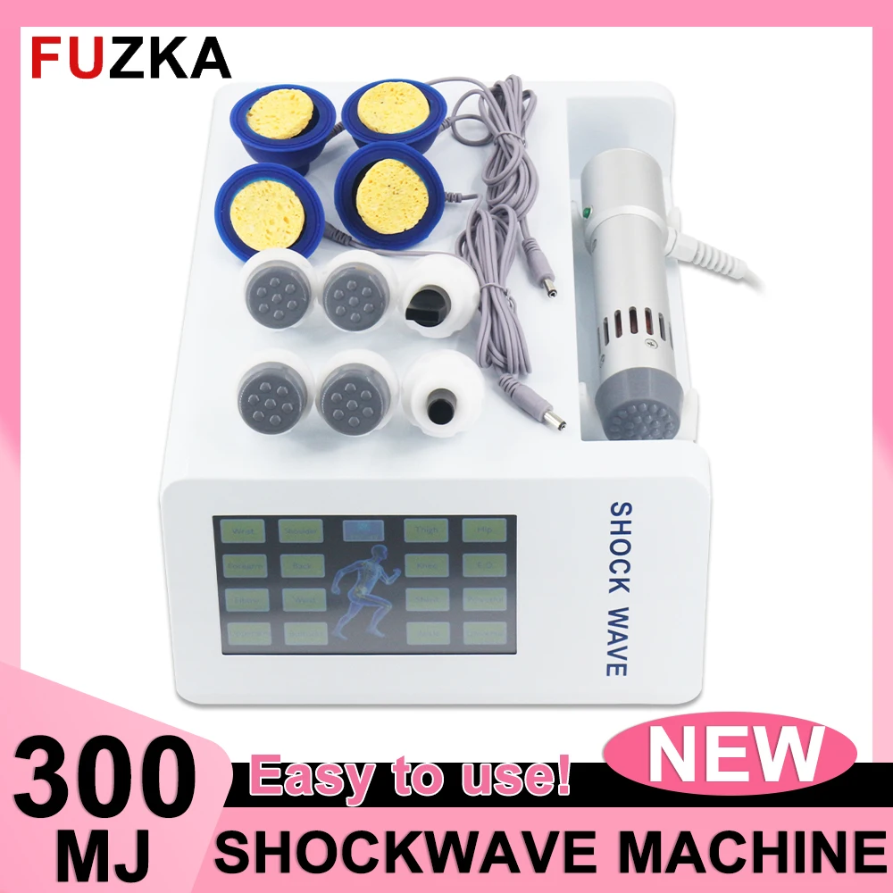 Профессиональный аппарат для ударно-волновой терапии 300mj устройство облегчения