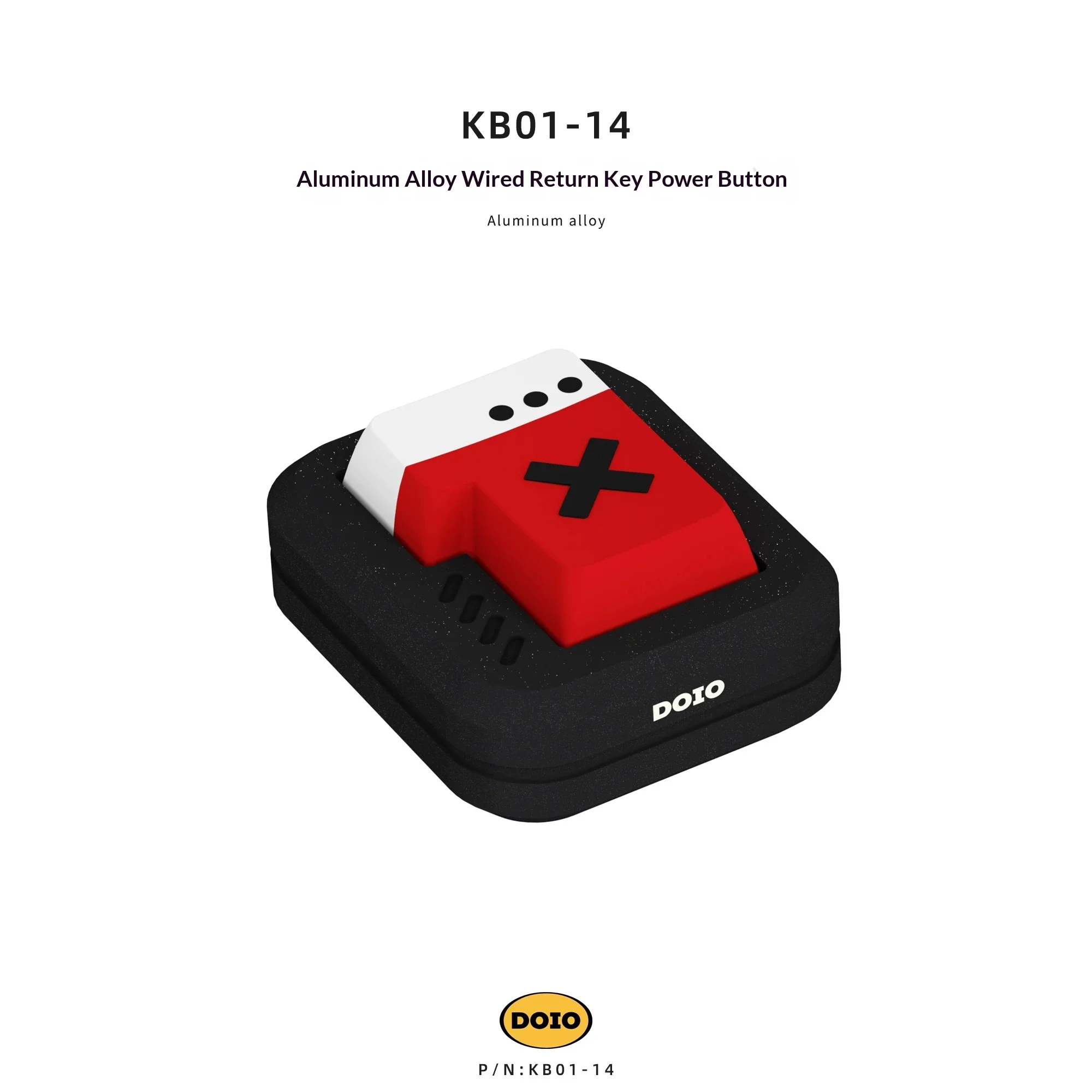 Ключ включения питания каретки DOIO KB01-14, двойной совместимости, для станков с ЧПУ, для крепления на ось, проводной, в подарок (art.: 3920db5c00dec) - 3920db5c00dec
