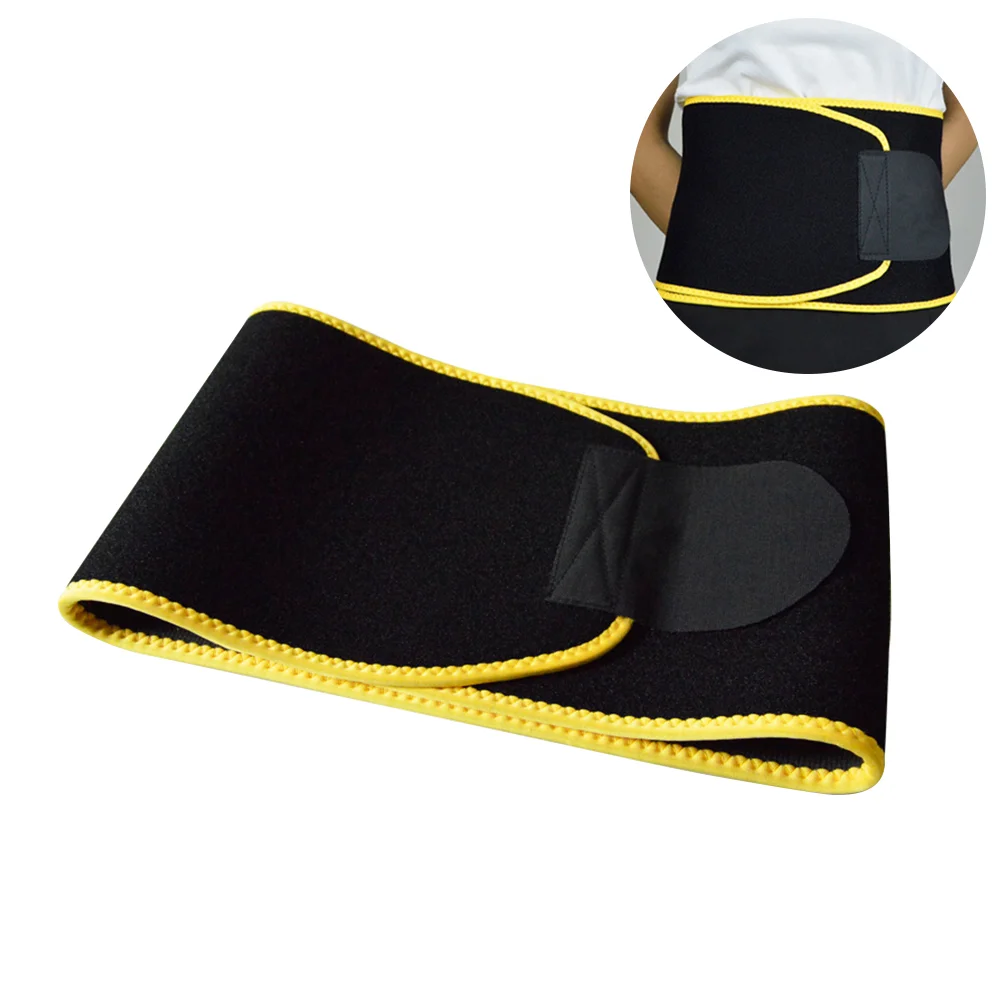 

Waist Trimmer for Men Weight Loss Adjustable Ab Slimmer Belt Body Shaper Cincher Workout Girdle