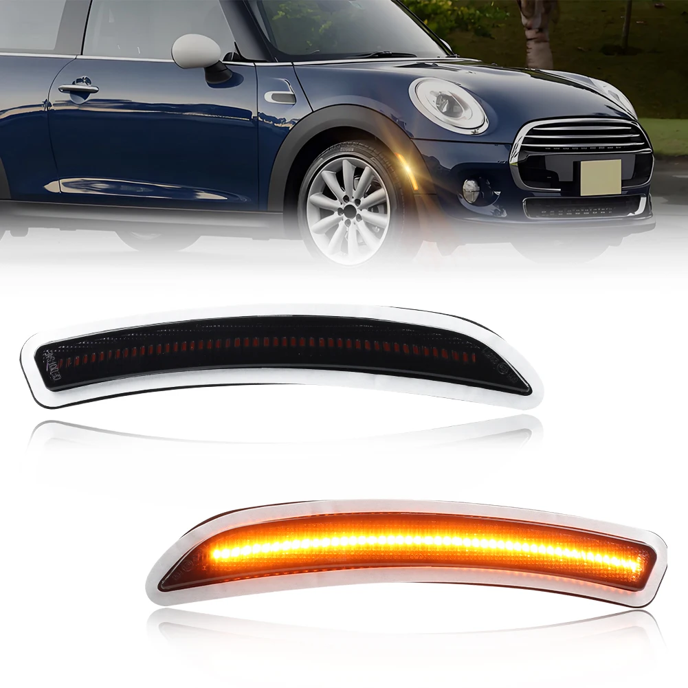 

Указатель Поворота (боковой) Передний Или Задний Для MINI Cooper F55 F56 F57 С LED-индикатором, 2014-2019, Материал ABS, 12В/24В