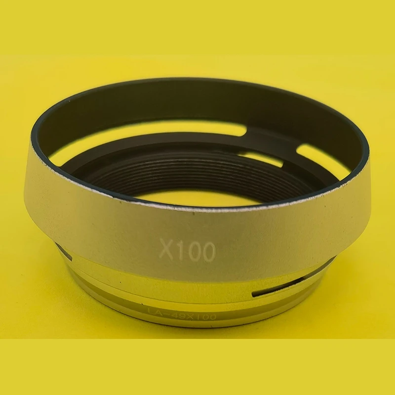 1 шт. серебряное кольцо-переходник для объектива LH-X100 49 мм металлические детали