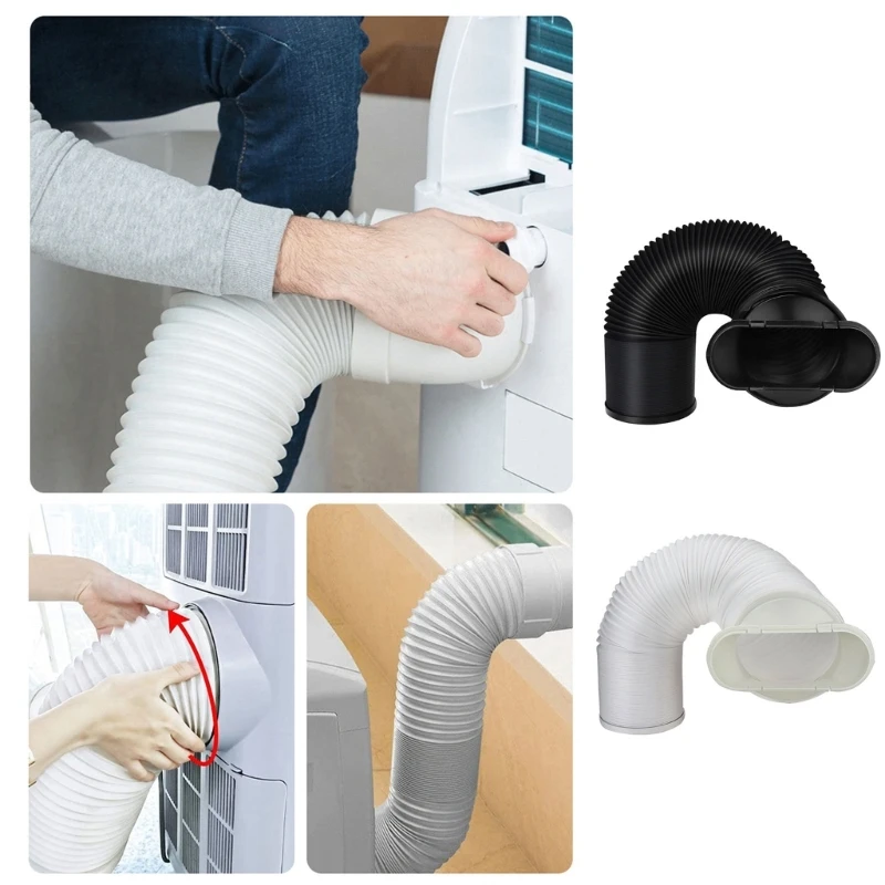 

Flexible Exhaust Duct Flexible Air System Vents ABS and PP Material for Adults Dropship