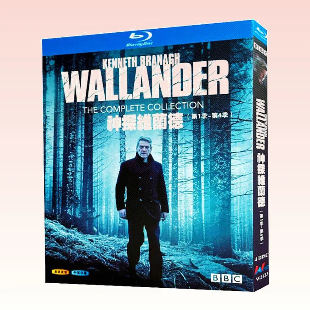 Фото Blu-ray Ultra HD BBC Wallander: Сезоны 1–4, коллекционный набор №1