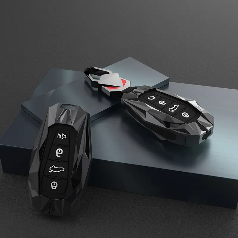 Чехол для автомобильного ключа Geely Coolray X6 X7 EX7 Geometry C Emgrand Global Kulrey Hawk GX7 Okavango NL3 SUV GT GC9