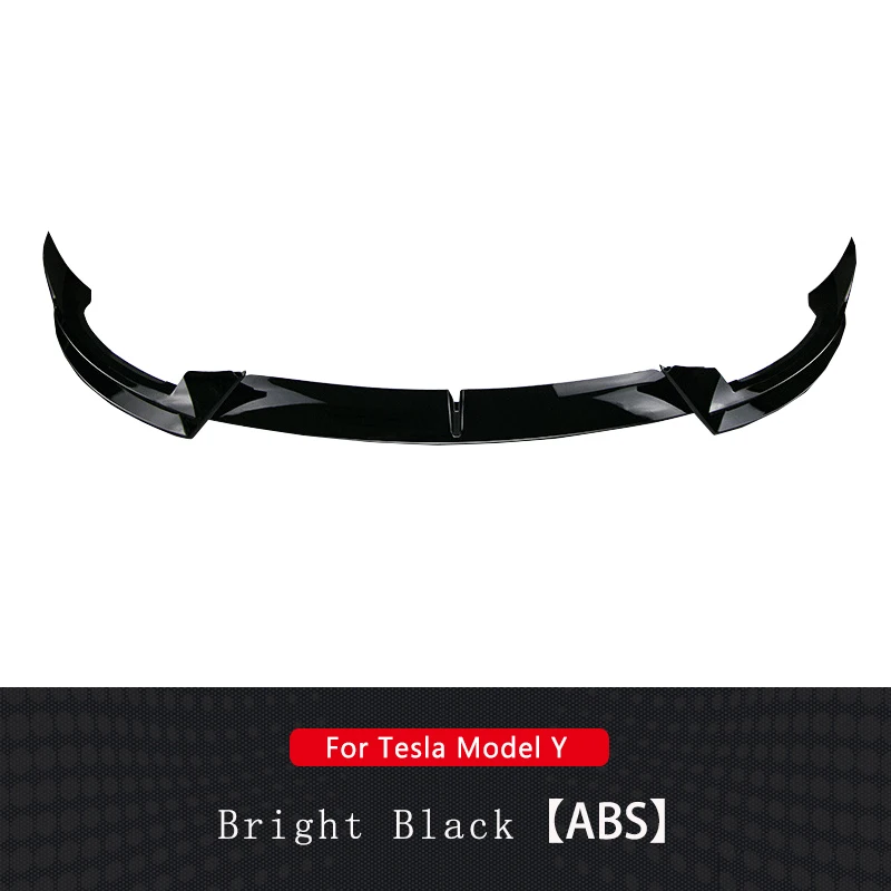 Для Tesla Model 3/Y 2021-2024 дефлектор переднего бампера, защита для подбородка, накладка, крышка, модифицированный комплект кузова, диффузор, аксессуары