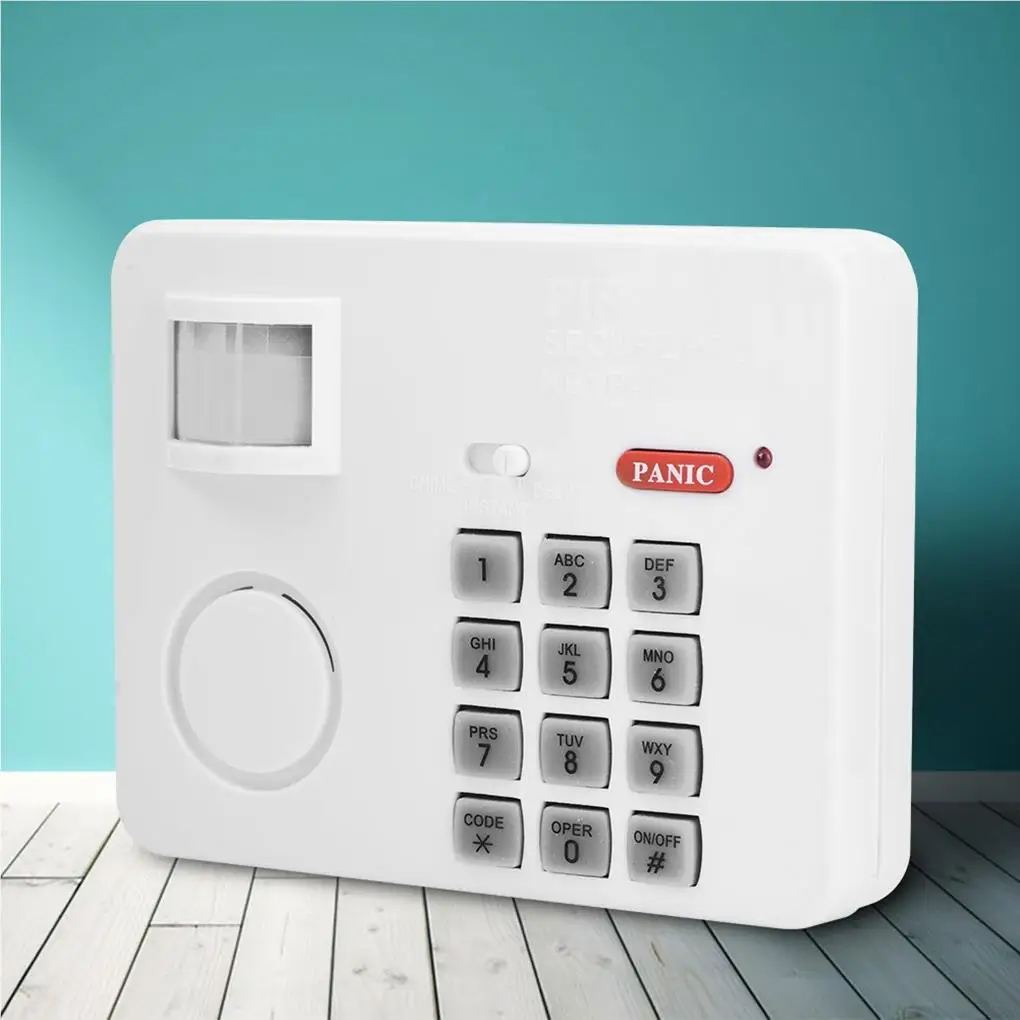 

Wireless Motions Sensor Alarms Kitchen Security Keypad Alerts Remote Infrared Detectors Device Household Office