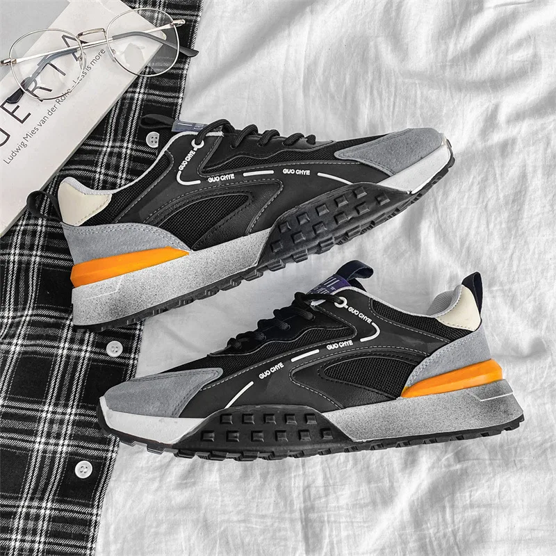 

Running Shoes Men Breathable Chunky Dad Shoes Comfortable Outdoor Sports Indoor Gym Walking Sneakers Men Dad Sneakers