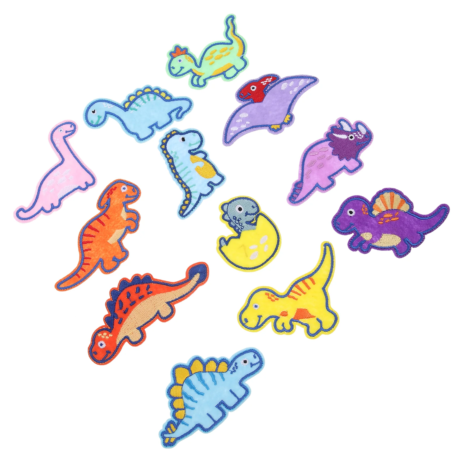 Нашивки в форме динозавра наклейки для одежды материалы ремонта вышивки джинсы