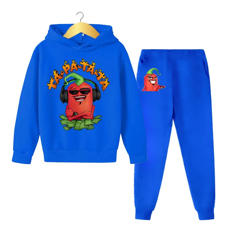 

Children's Hoodie Merch Edisonpts Spring Autumn Boys Girls Thickened Hoodie Sweatshirt Set Edison Pts Casual Parent-Child Family