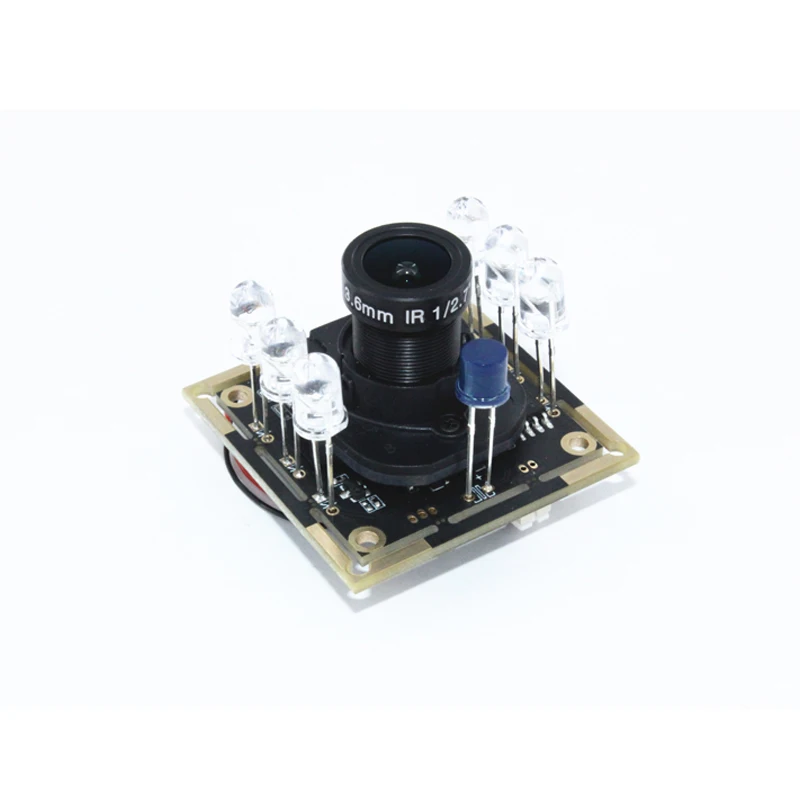 

2MP HD Wide Dynamic Range IR CUT Infrared CMOS Camera Module With Microphone