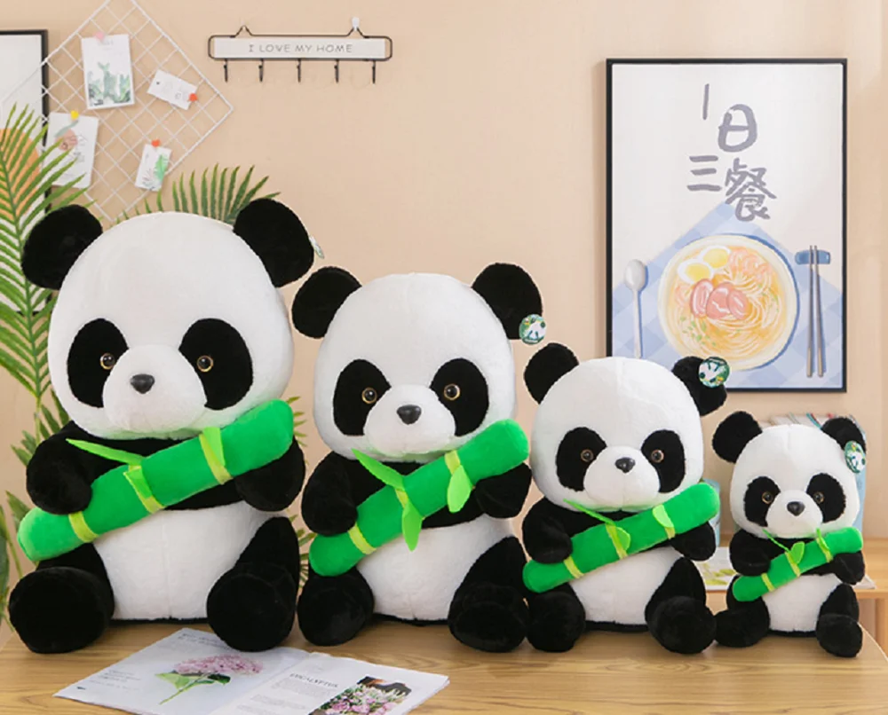 

kawaii Cute Baby Big Giant Panda Bear Plush Stuffed Animal Doll Animals Toy Pillow Cartoon Kawaii Dolls Girls Lover Gifts