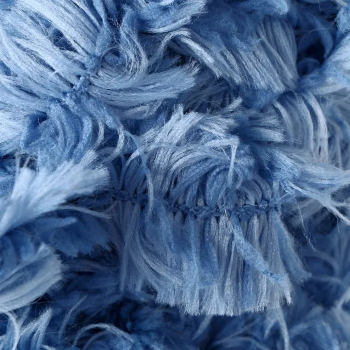 Пряжа &quotPuffy fur&quot 100% микрополиэстер 6м/100г (6116 св.синий)|Пряжа| |