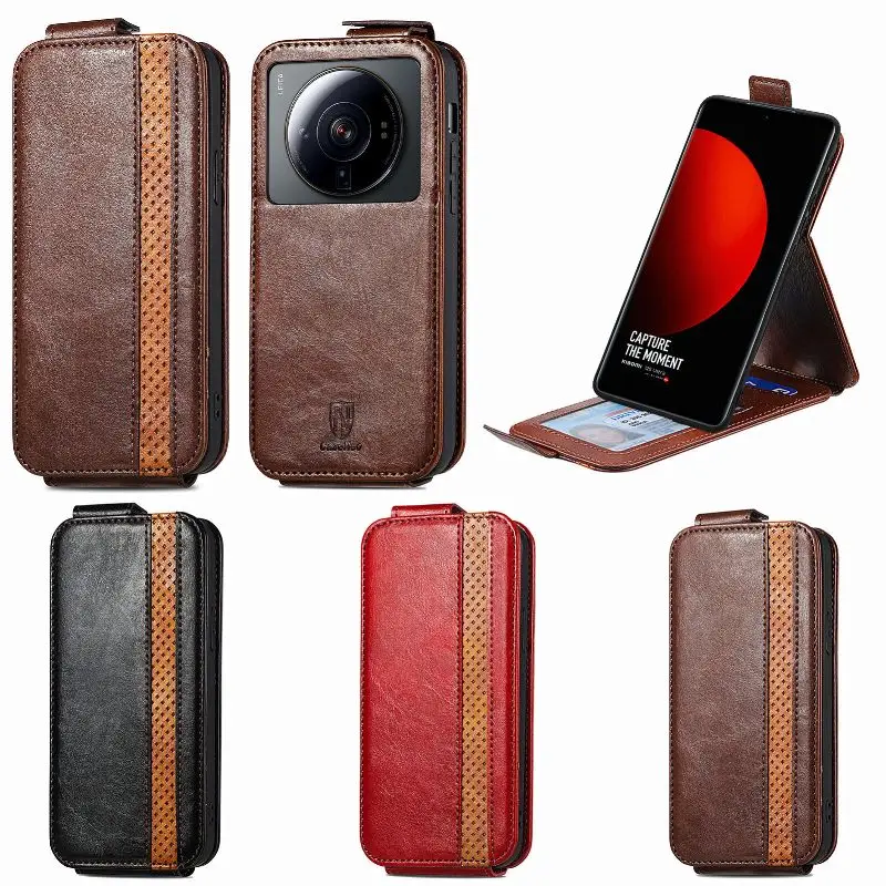 

Leather Card Wallet Phone Case For Xiaomi A2 Lite Redmi 10 Prime 9A 8A 7A 6A 5 Plus Magnetic Vertical Flip Protector Cover