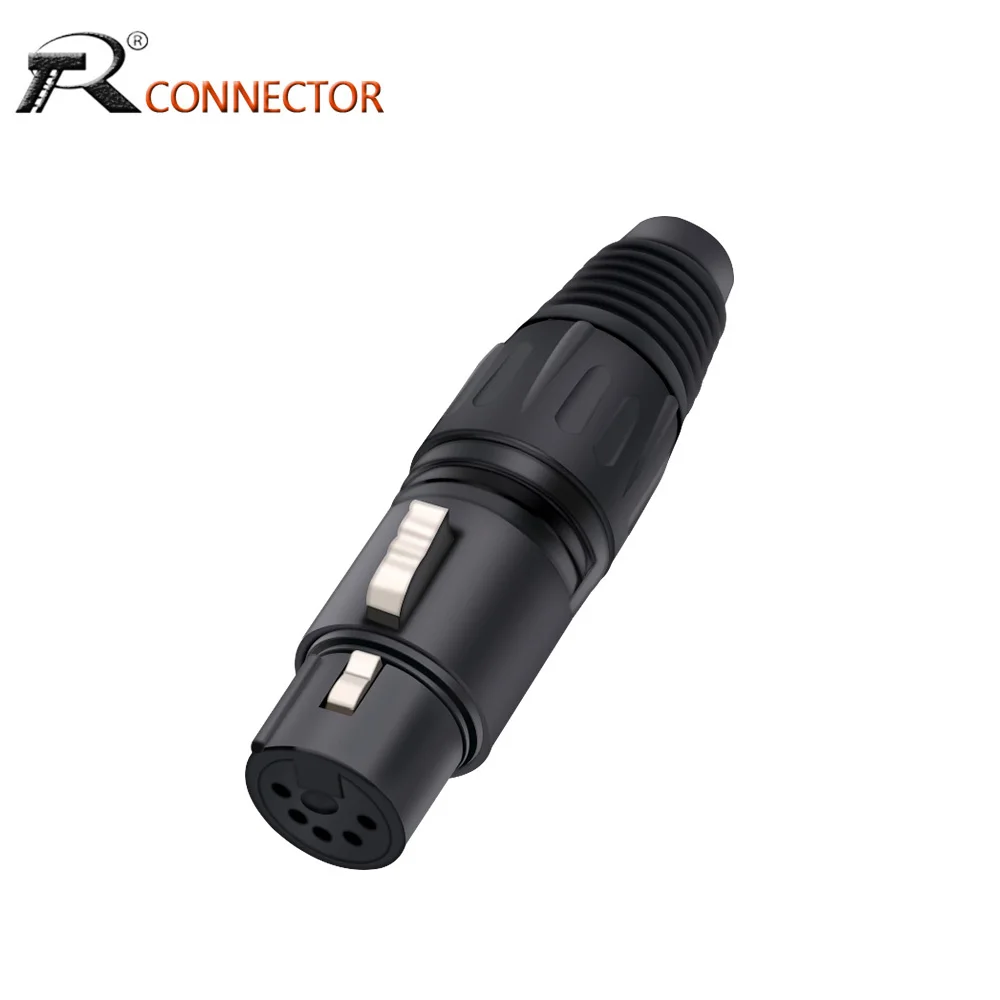 10 шт., 5 контактов, аудиокабель XLR, разъем, 5 полюсов, штекер, штекер MIC, змея, разъем для микрофонного кабеля, электрический адаптер 10 шт., 5 контактов, аудиокабель XLR, разъем, 5 полюсов, штекер, штекер MIC, змея, разъем для микрофонного кабеля, электрический адаптер