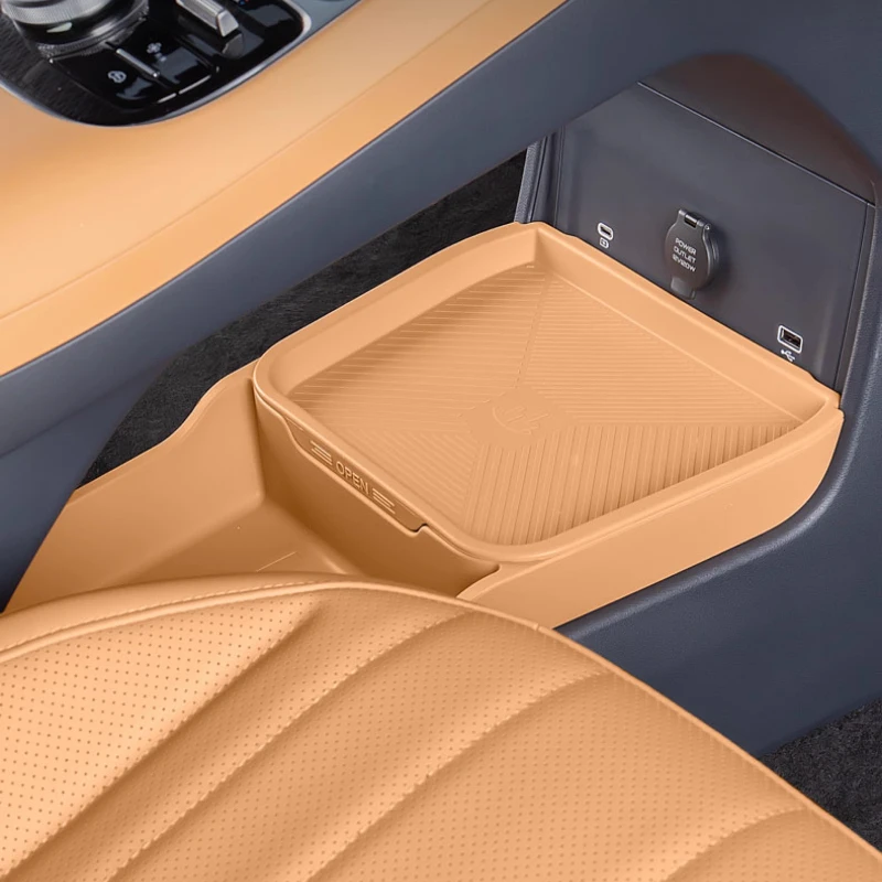 Фото Для GEELY GALAXY STARSHIP 7 EM-i нижний ящик для хранения центрального управления, ящик для хранения принадлежностей для салона автомобиля, аксессуары, модификация №1