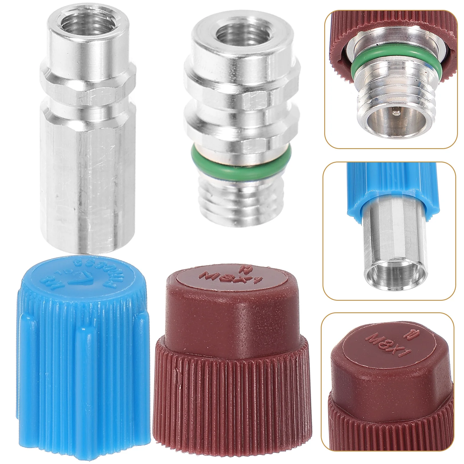 

Refrigeration Hose Fitting Air Tank Manifold Ball Valve Refrigerant Splits Connector Adapter