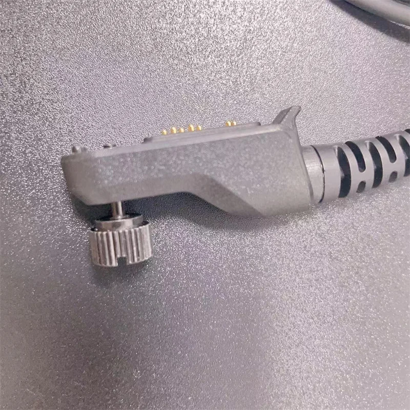 G Shaped Pogo Pins Walkie Talkie PTT Mic Earpiece Earphone Headset Headphone for Hytera BP510 BP516 58 Two Way Radio