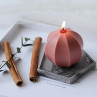 diy octagonal ball candle molds geometric shape scented candle making supplies handmade soap molds acrylic mold candle 2022