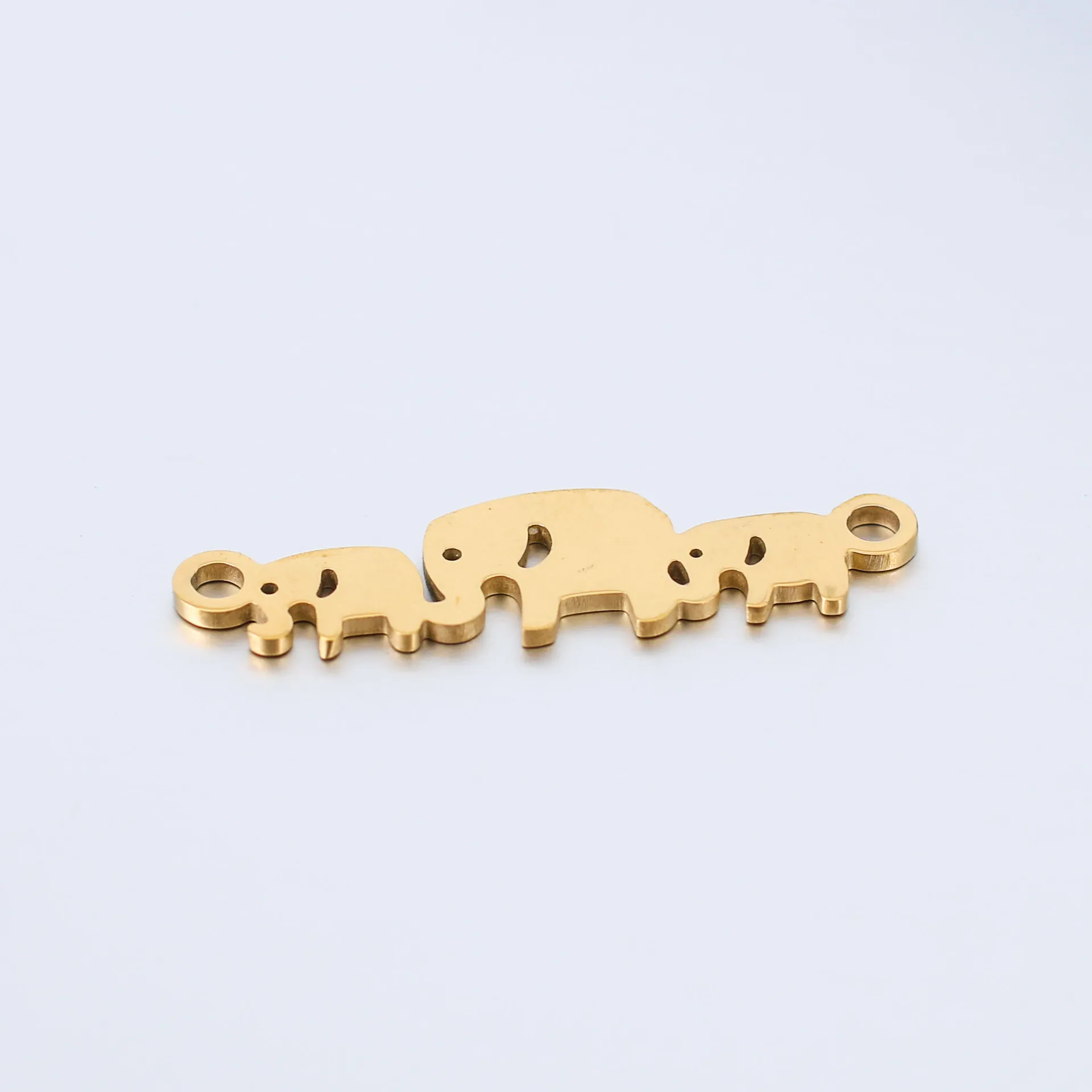 5Pcs/Lot Lovely Animal Elephant Family Pendants DIY for Earrings Bracelet Jewelry Making Charms Jewelry Crafting Accessories