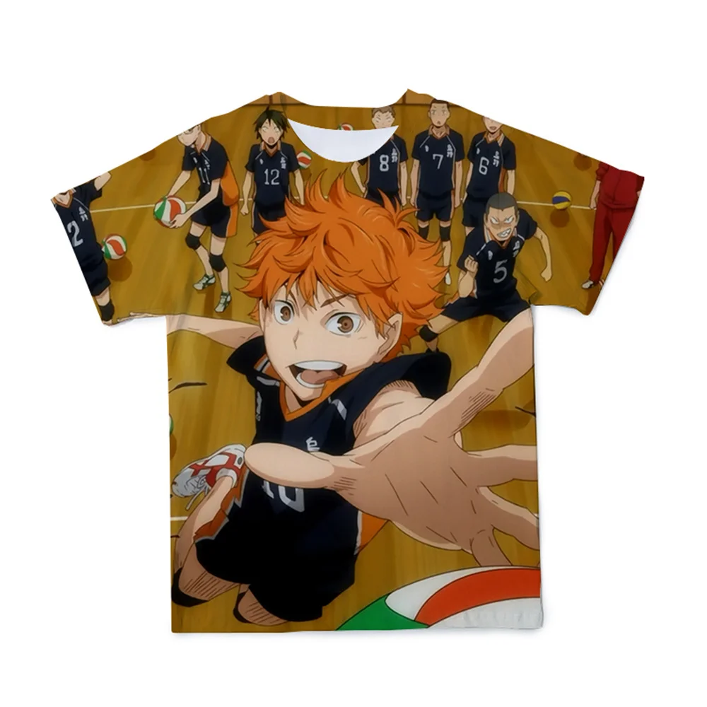 

Haikyuu Anime T Shirt For Men Camisetas Manga Tops Clothes Ropa Hombre Streetwear Tee Camisa Masculina Verano Koszulki Chemise