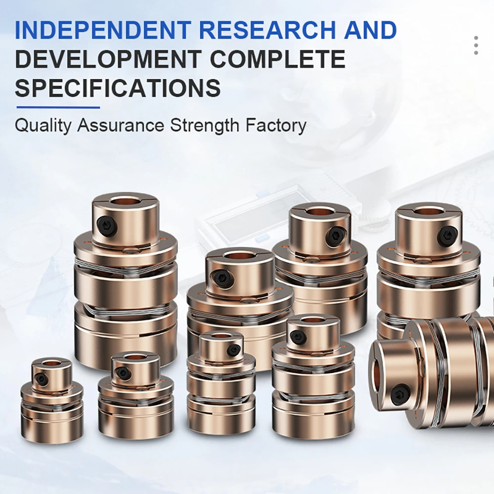 Фланцевая муфта светодиодная D68L54/74 гибкая вала двигателя алюминиевые диафрагмы