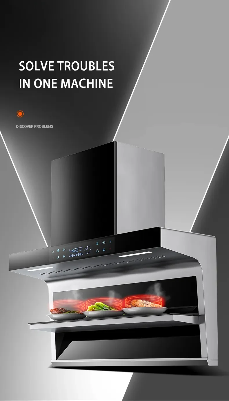 Настенный кухонный вентилятор с мотором для вытяжки кухонного дымохода