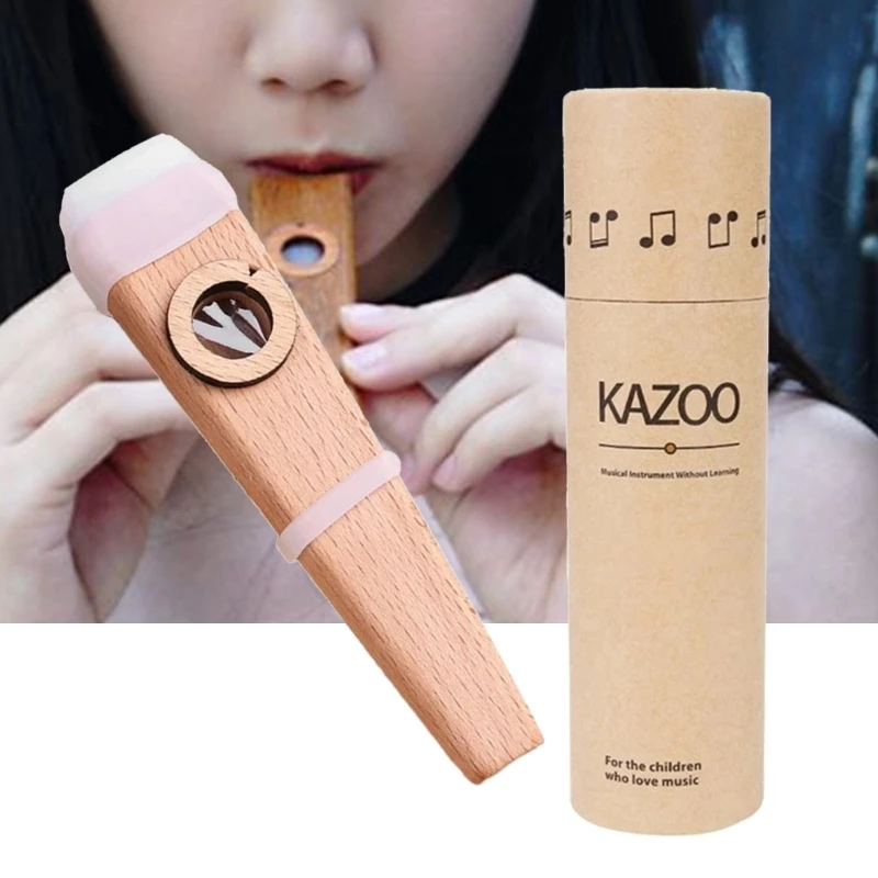 

Wooden Kazoo Kazoo Wooden Flute Guitar Ukulele Accompaniment Beginners To Play The Flute Are Simple To Learn The Instrument