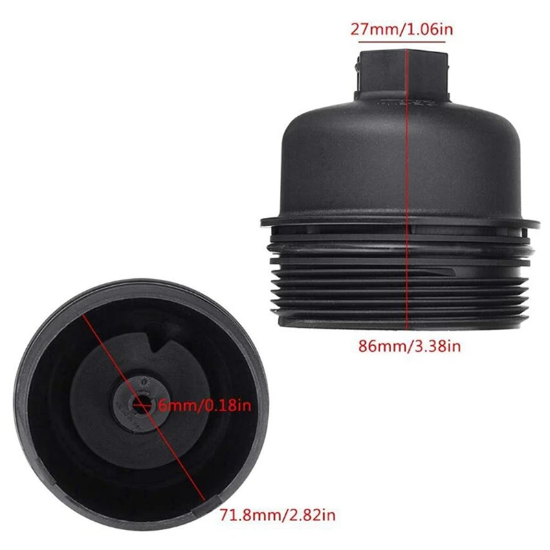 3X верхняя крышка корпуса масляного фильтра 3M5Q6737AA 1103L7 1103P8 73500070 Для Ford Transit