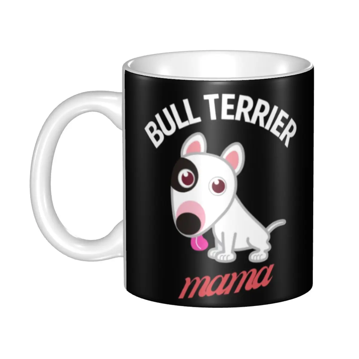 Миниатюрная кружка для кофе с блестками it Not Dog Hair Its Bull Terrier сделай сам