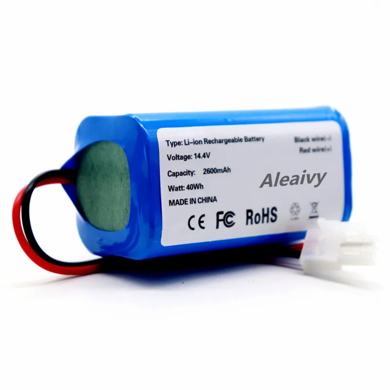 

Rechargeable Li-lion Battery for ILIFE A4s/A7/V7s Plus/V55 Pro/W400/A9s PX-B020 Robot Vacuum Cleaner 14.8v 2600mah Batteries New