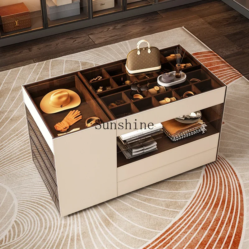 Современная гардеробная шкаф средней части бытовой минималистичный