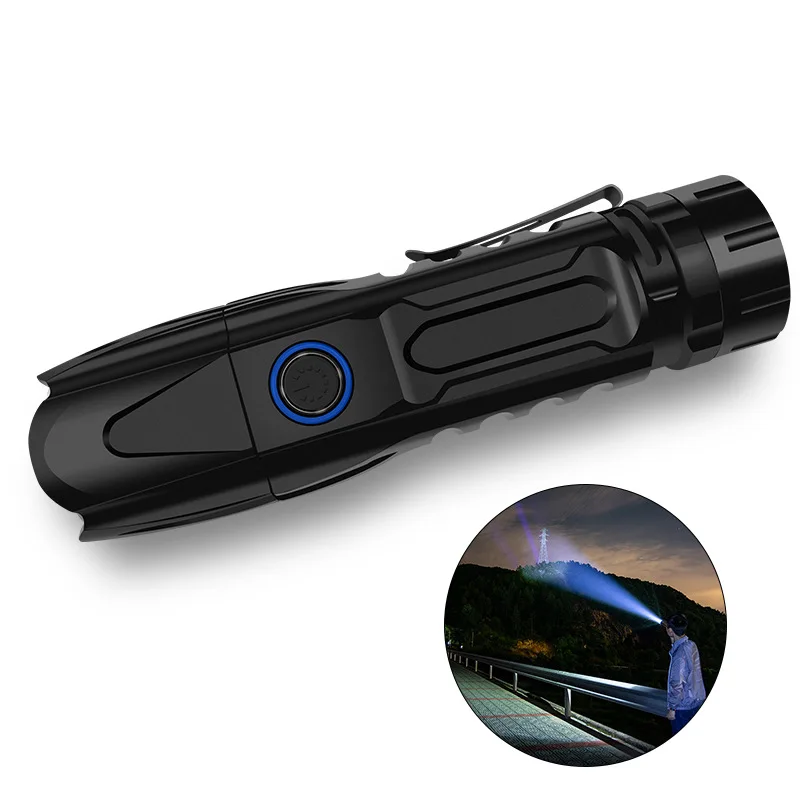 

Led Flashlight Ultra Powerful Rechargable Bicycle Light Tactical Flashlight camping lantern lampe torche outdoor lighting