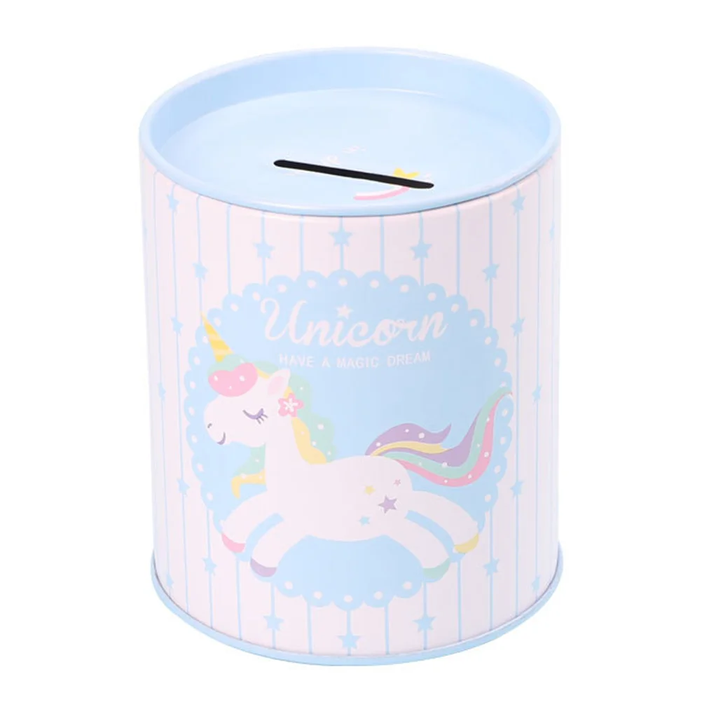 

Money Bank Box Saving Piggykids Tinplatecash Metal Tins Jar Fairy Decorative Boxes Cartoon Keepsake Ornament Desktopretro Case