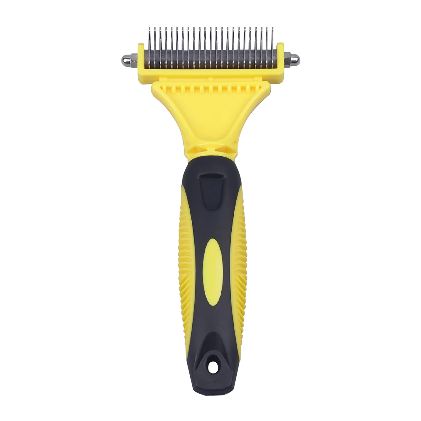 

Антискользящая Двухсторонняя щетка для чистки зубов, расческа для домашних питомцев, расческа для распутывания собак, кошек, удаление узло...