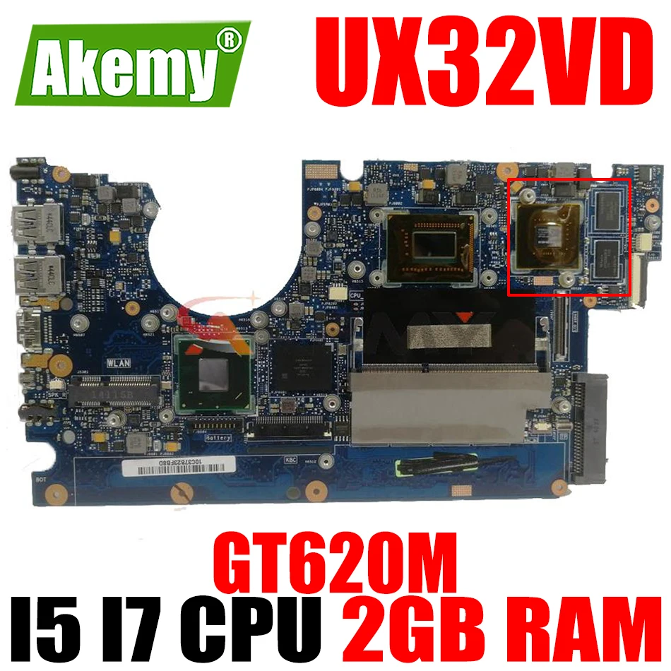 UX32VD   GT620M GPU I5 I7 CPU 2GB RAM  ASUS UX32 UX32V UX32A UX32VD   